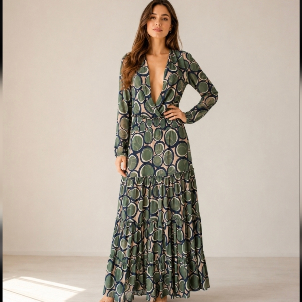 D’ELLA Brazilian Set Long Skirt And Long Sleeve Bodysuit